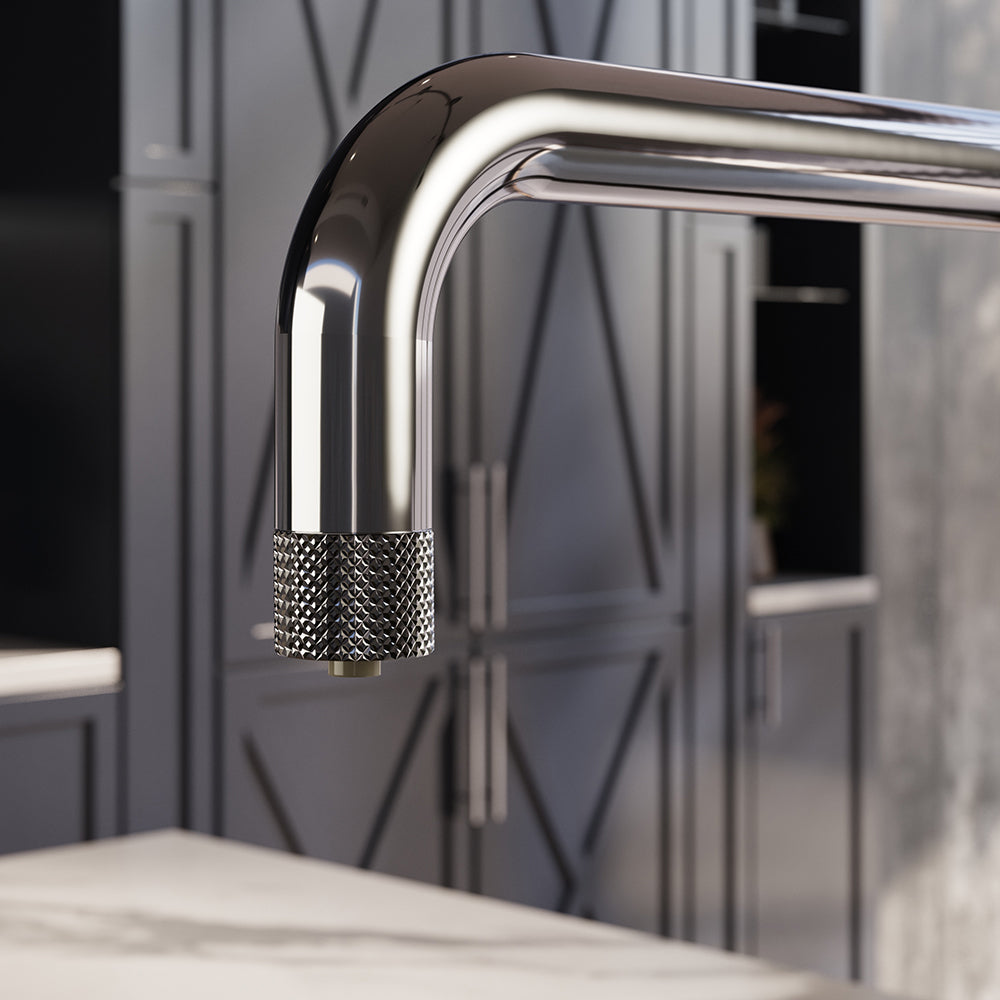 Design+ Square 4 in 1 Chrome Boiling Hot Water Tap